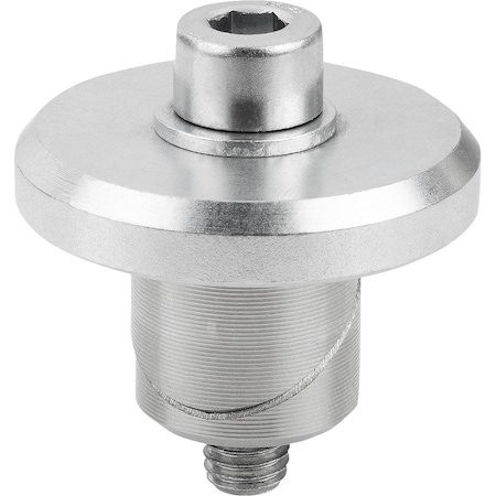Kipp Clamping Pin With Washer, D=20, H=48, Stainless Steel  Bright K1504.120